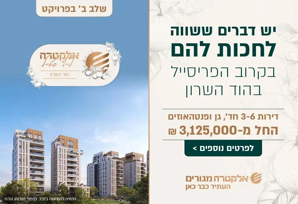 הצעות מיוחדות
